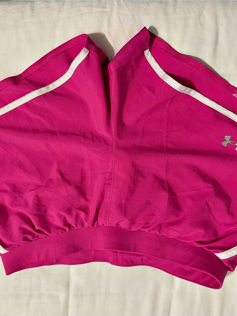 Under Armour UA Tech Play Up Shorts Women's Pink Medium Like New